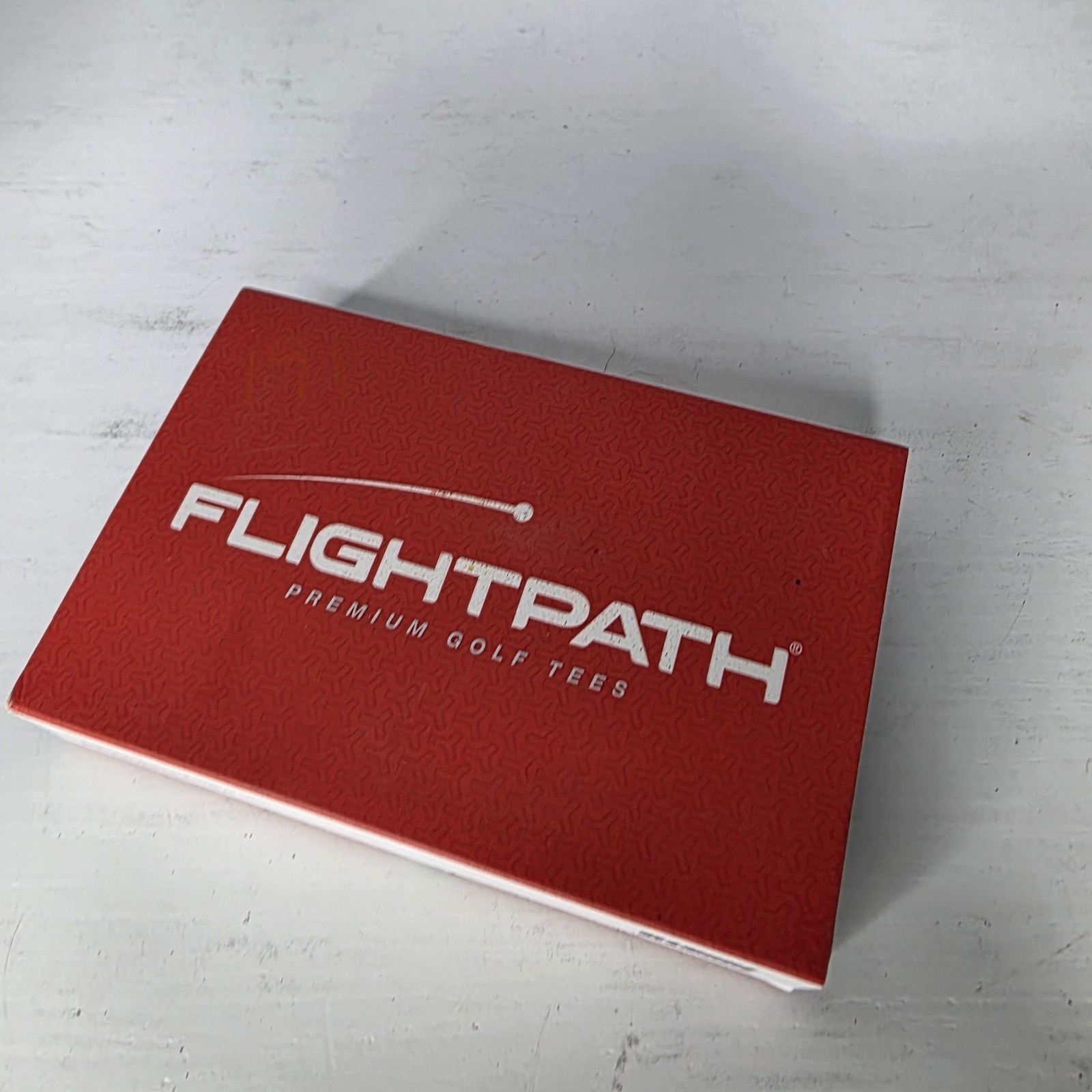 8 Premium Golf Tees FLIGHTPATH Durable Plastic Designed to enhance shot *