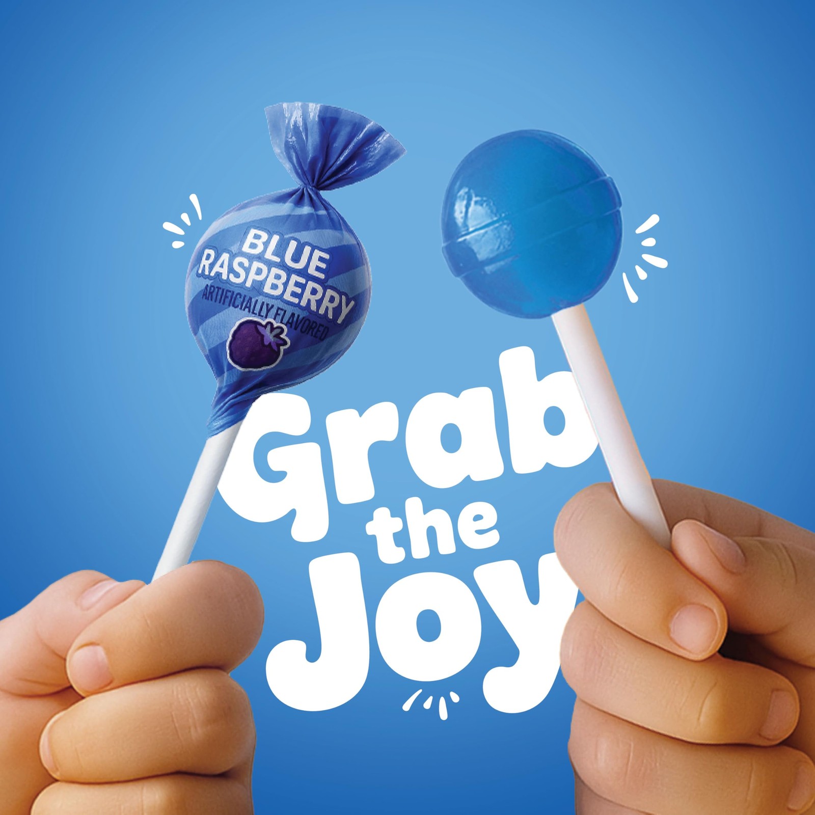 Blue Raspberry Lollipops 65 Count Bulk Candy Individually Wrapped Treats