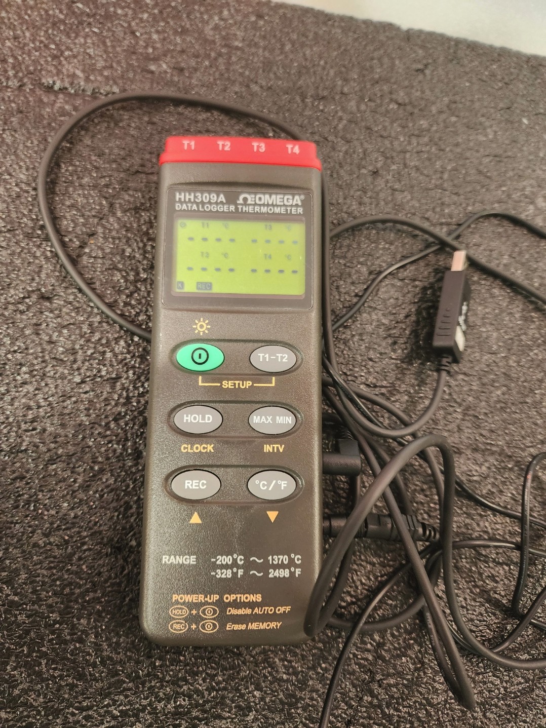 Omega HH309A Data Logger Thermometer