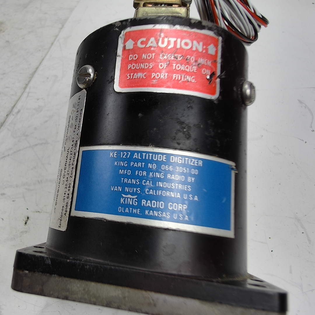 Automatic Pressure Altitude Digitizer KE-127 Trans-Cal Ind. D120-P2-T