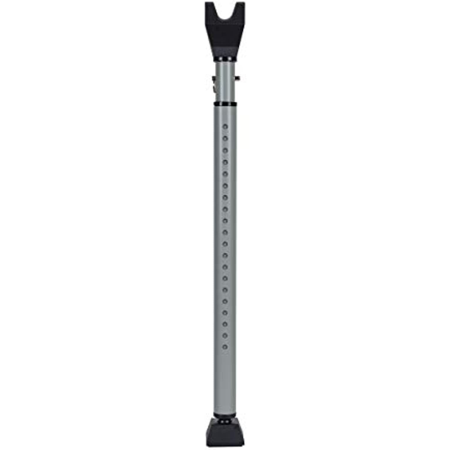 SABRE Adjustable 2-in-1 Door Security Bar, Door Stop Bar Secures Onto Door Knob,