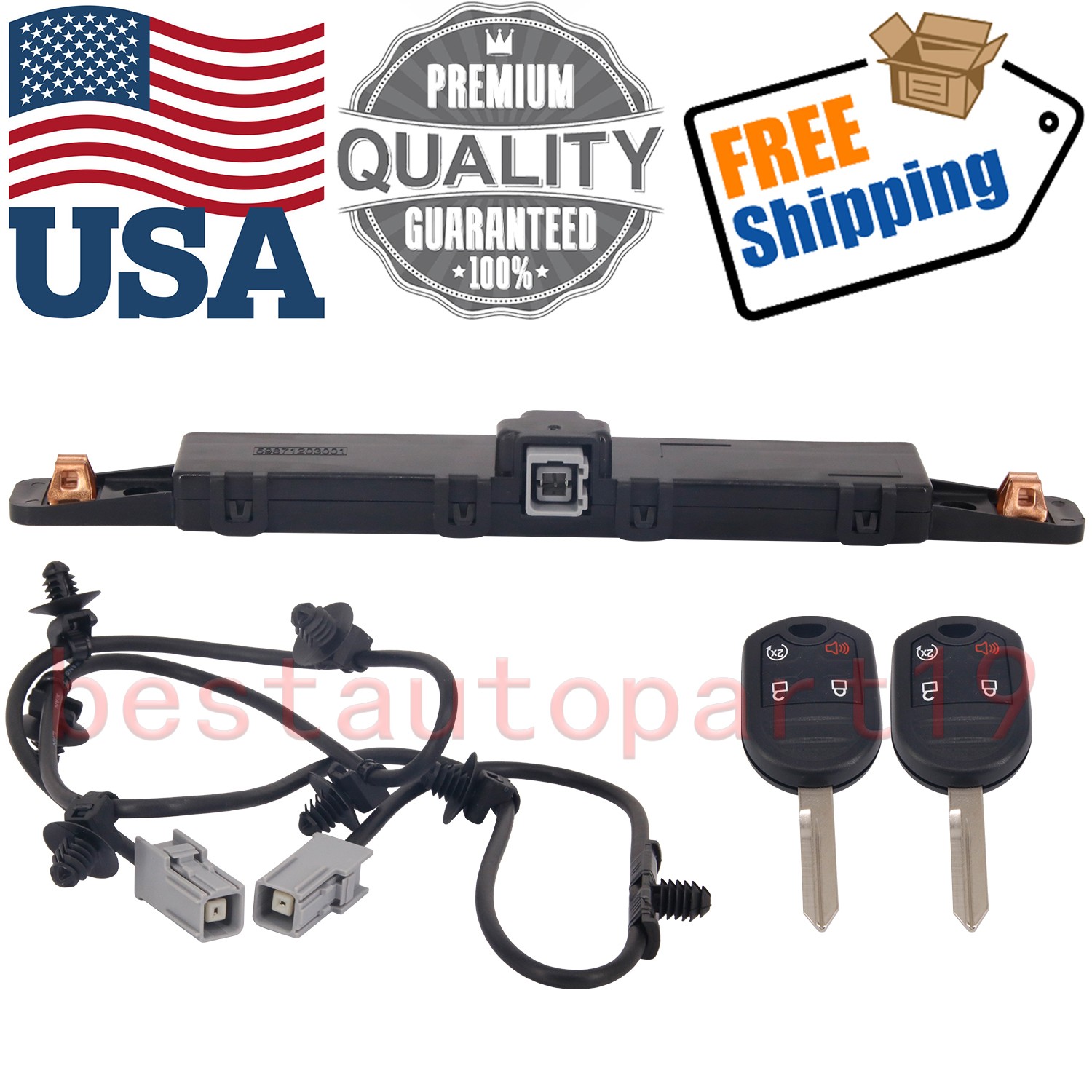 BC3Z-19G364-A Remote Start System Kit Fits 2011-2016 Ford F-150 F-250 F-350 Edge