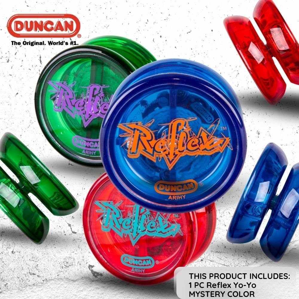 Reflex Auto Return Yo-Yo Durable Plastic Beginner Responsive Trick Play