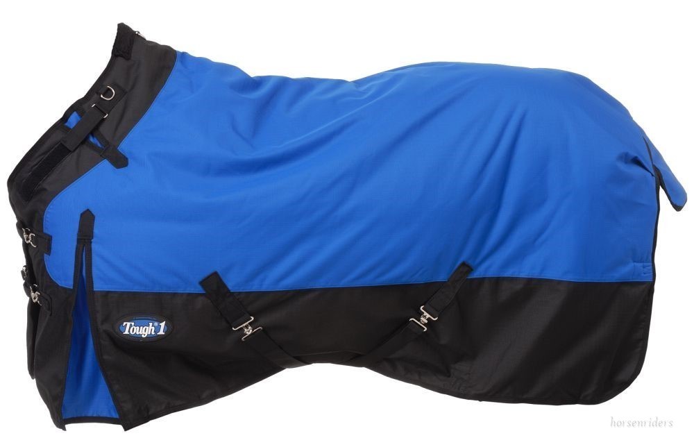 Winter Horse Turnout Blanket - 1200D - Snuggit - 300 Grams - BLUE -54"-84"