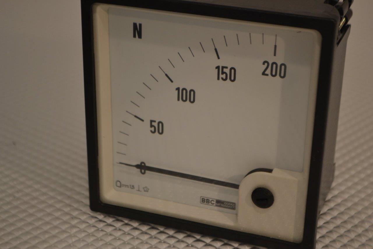 ONE USED BBC PANEL METER 24.03.94.