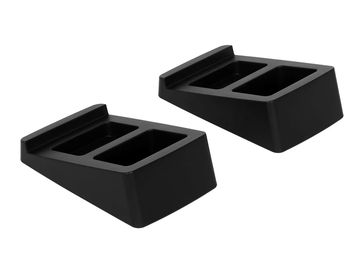 Monoprice Tilted Wedge Desktop Speaker Stands (Pair) for Small Sized Speakers