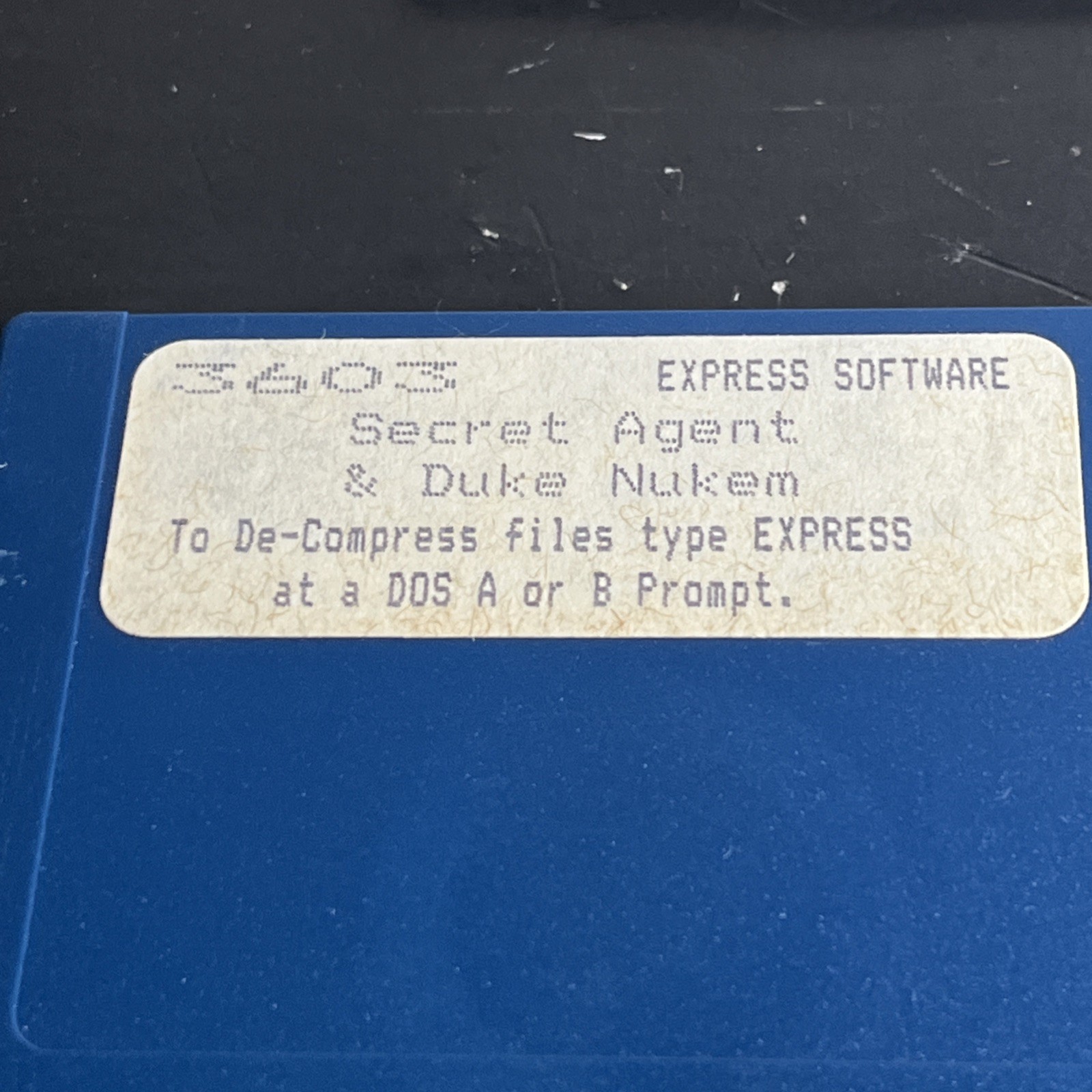 Vintage Duke Nukem - Shrapnel City - Express Software Computer Game 3.5 Floppy