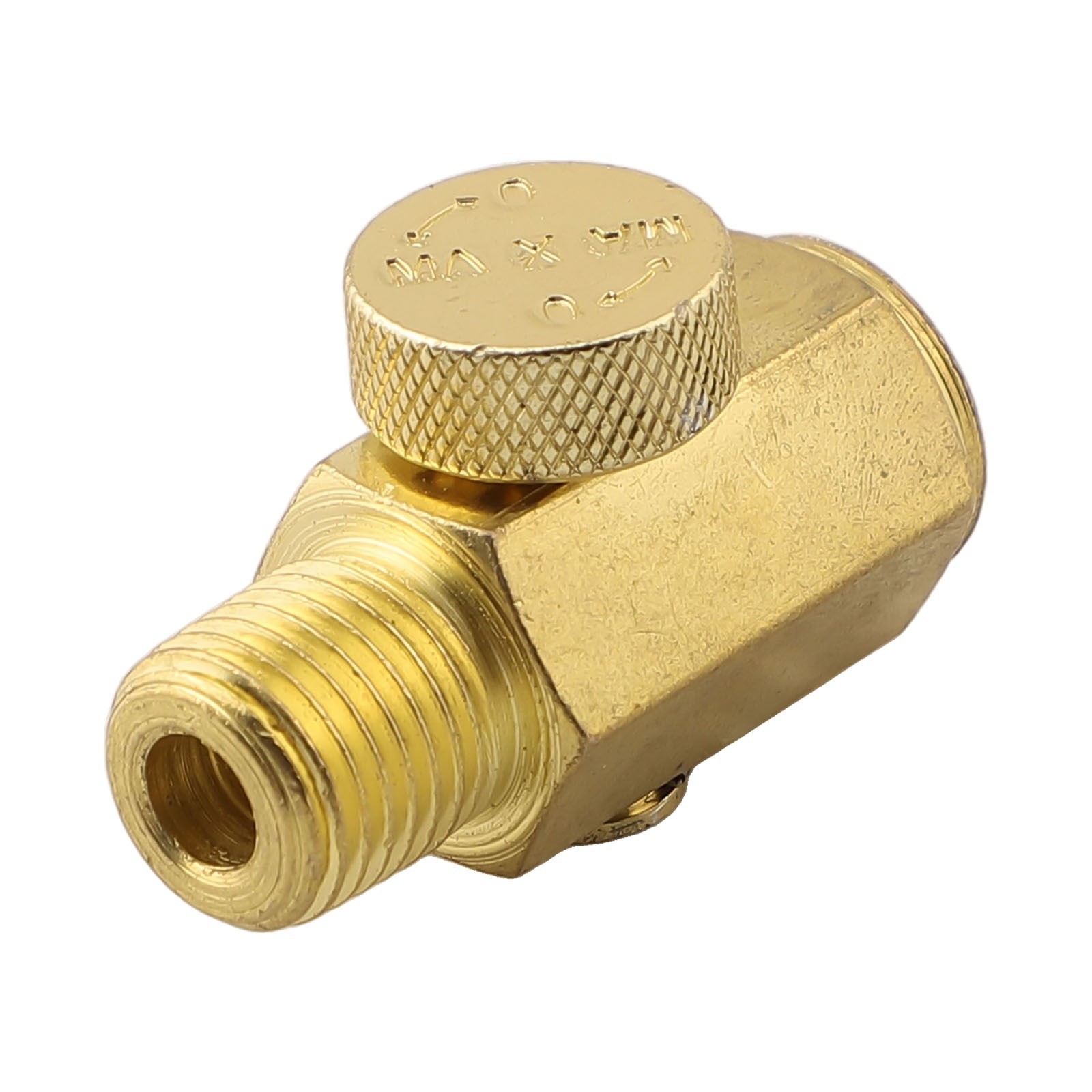 1pc Solid Brass NPT Inline Regulator Valve for Precise Air Pressure Control