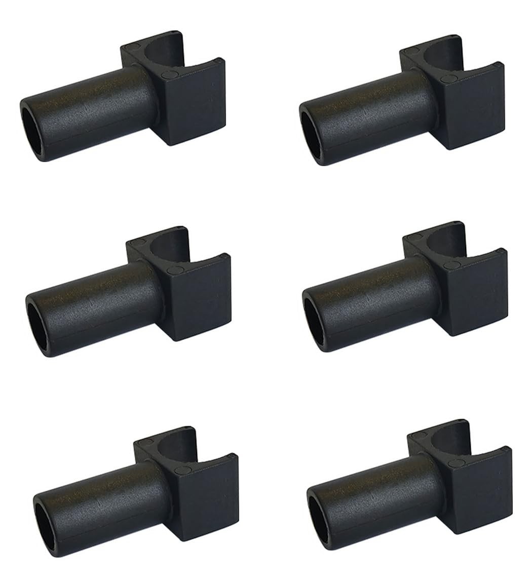 Replacement of The Wheelchair Seat Rail Guide, Fit 7/8 Inch Black