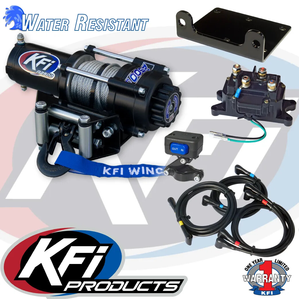 2500 LB KFI Winch Kit Can-Am Outlander 650 6x6 MAX 2019 2020 21 2022 2023