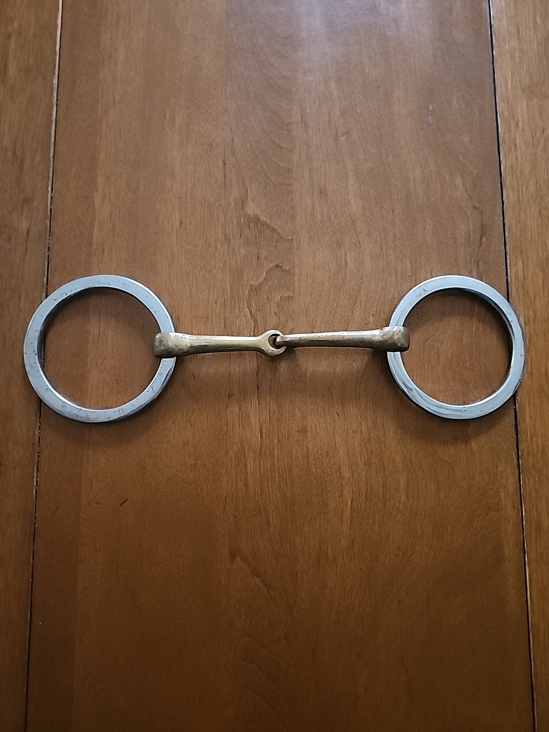 O-Ring Copper Snaffle Bit Unbranded 5"