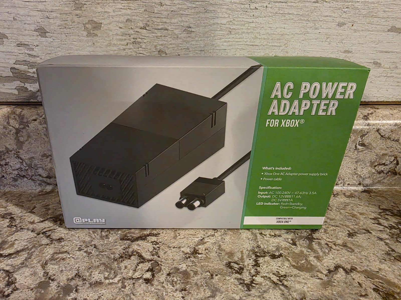 Xbox One AC Power Adapter by Play *Compatible with Xbox One* Factory Sealed!