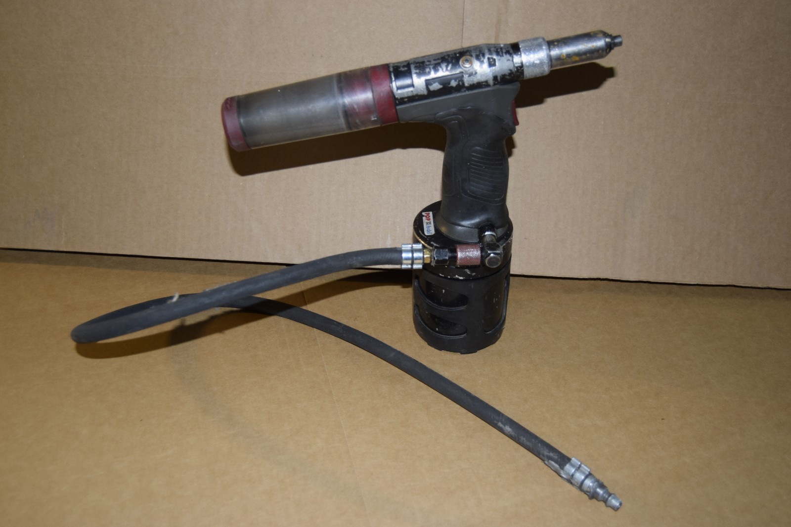 POP Avdel ProSet XT Pneumatic Riveter Rivet Gun - AS IS