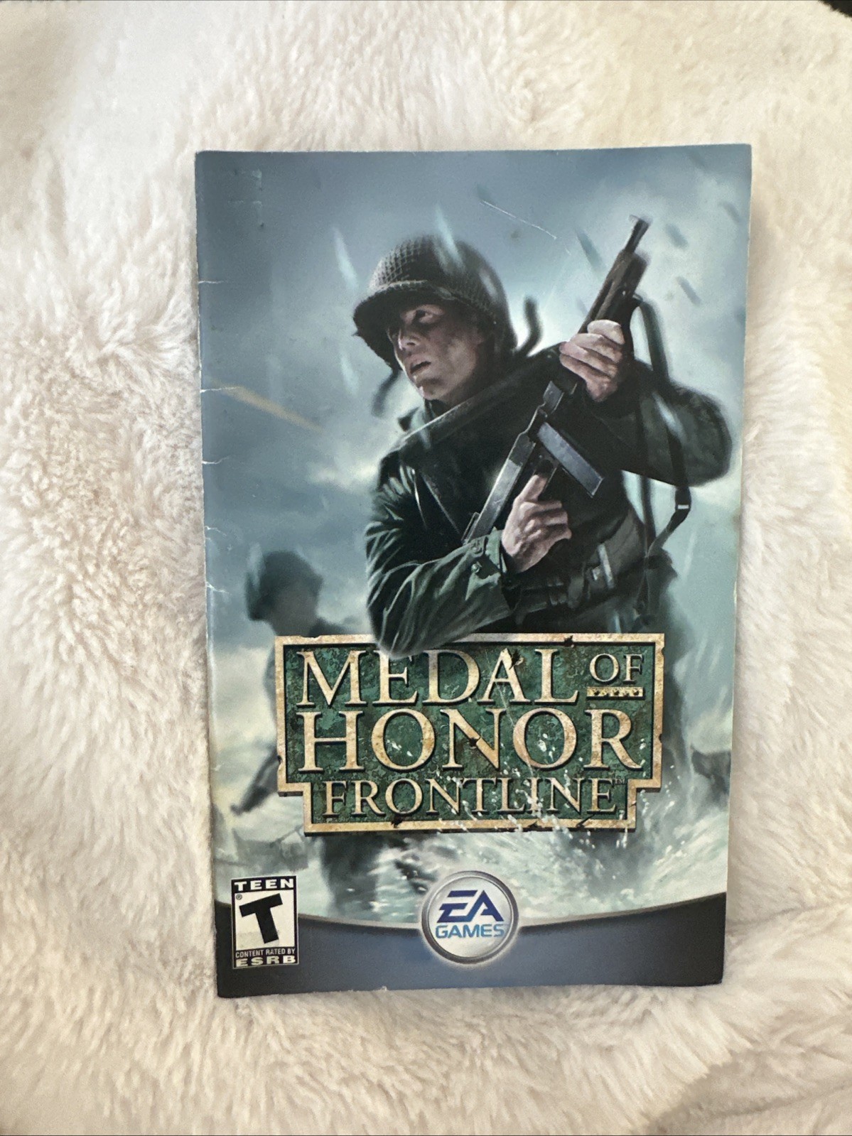 PlayStation 2 PS2 Manual Only Medal Of Honor Frontline