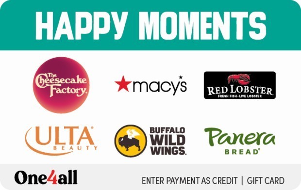 $480 Happy Moments Gift Card - Macy's Ulta More Only $450 free shipping
