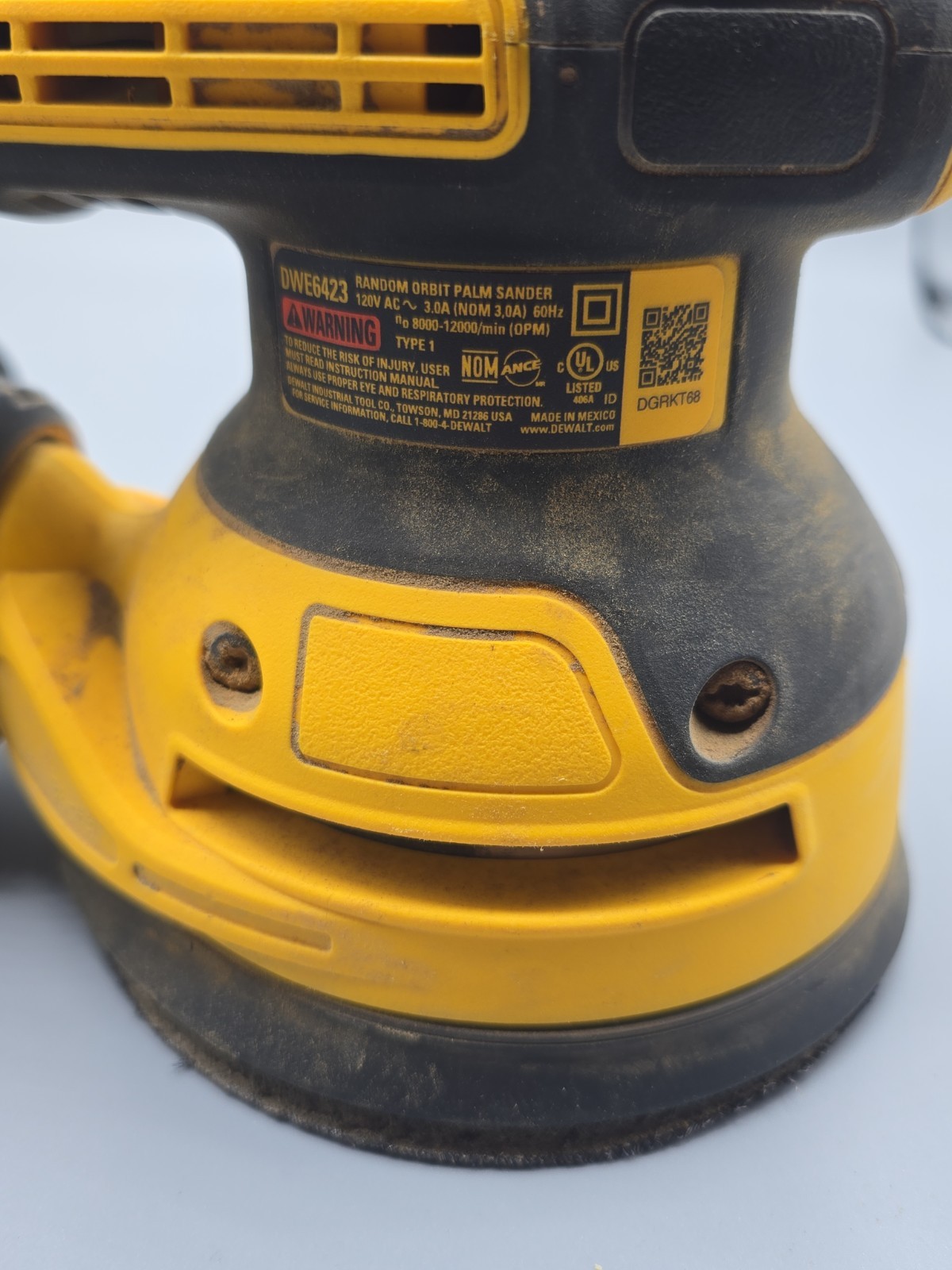 Dewalt DWE6423 Orbit Palm Sander