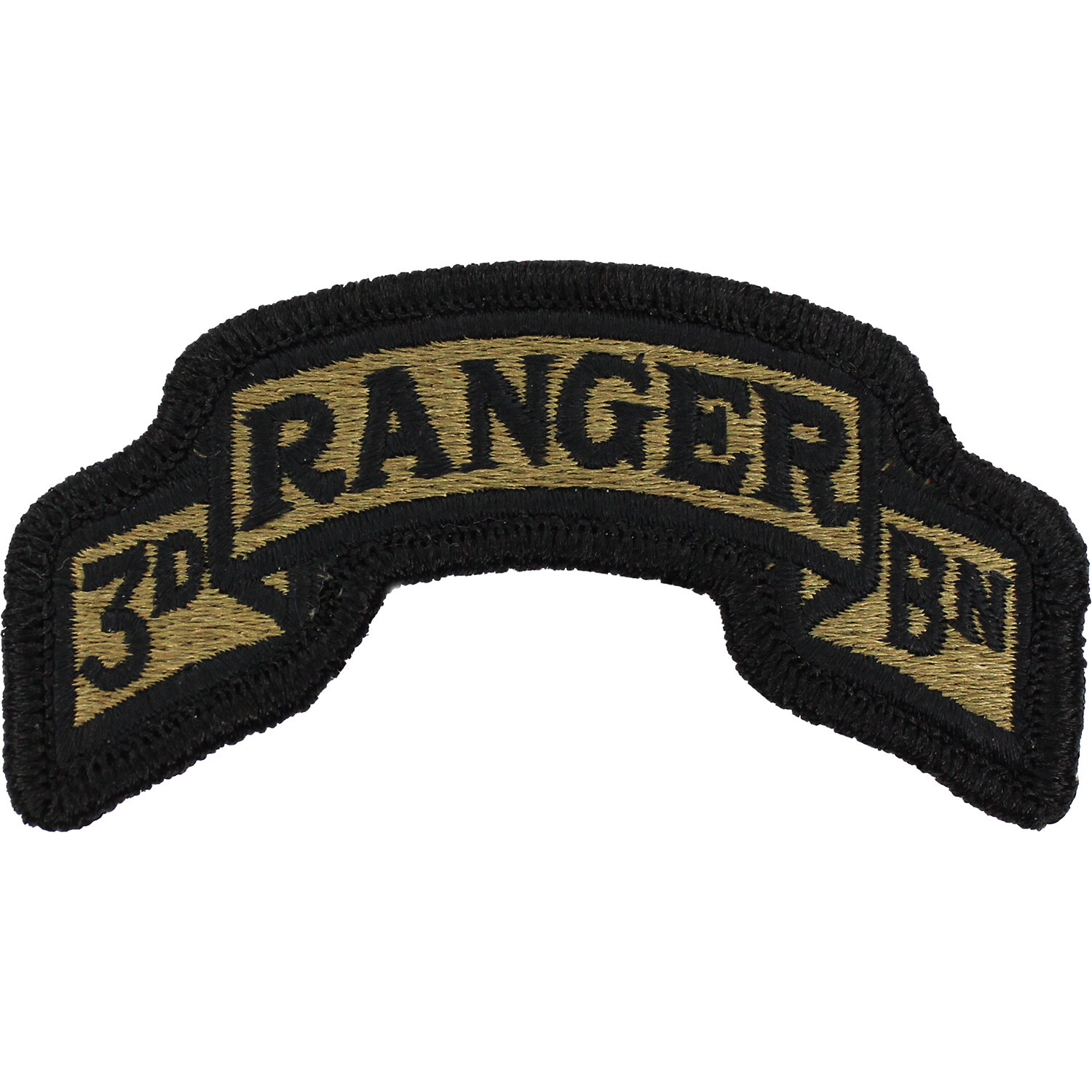 Army 75th Ranger Regiment 3rd Battalion OCP Scroll Patch w/ Hook Fastener P96CP