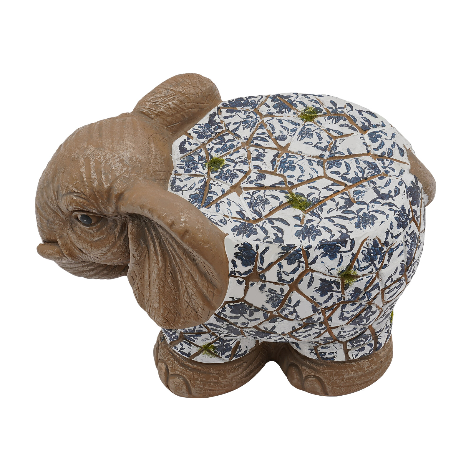 14.96" Modern Elephant?Garden?Stool Brown Decorative Magnesium Oxide For Homes