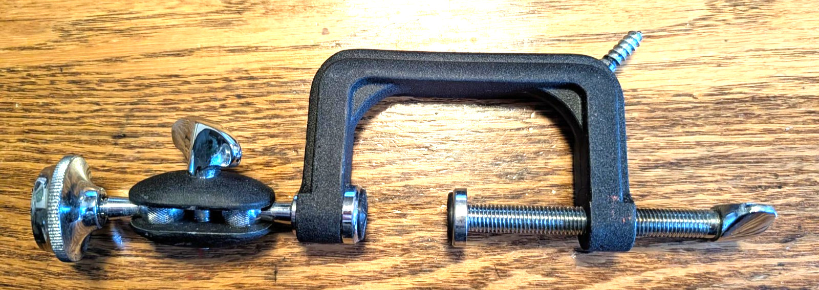 C- Clamp Style Camera Mount - Ball Head- Screw mount