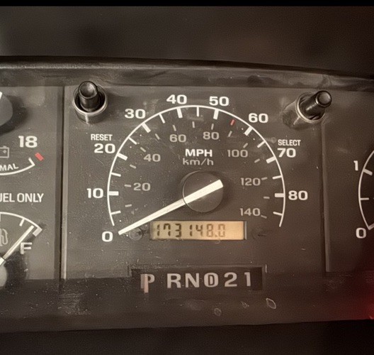 92 93 94 95 96 97 FORD F150 F250 F350 BRONCO PSOM SPEEDOMETER GAUGE 156k MILES