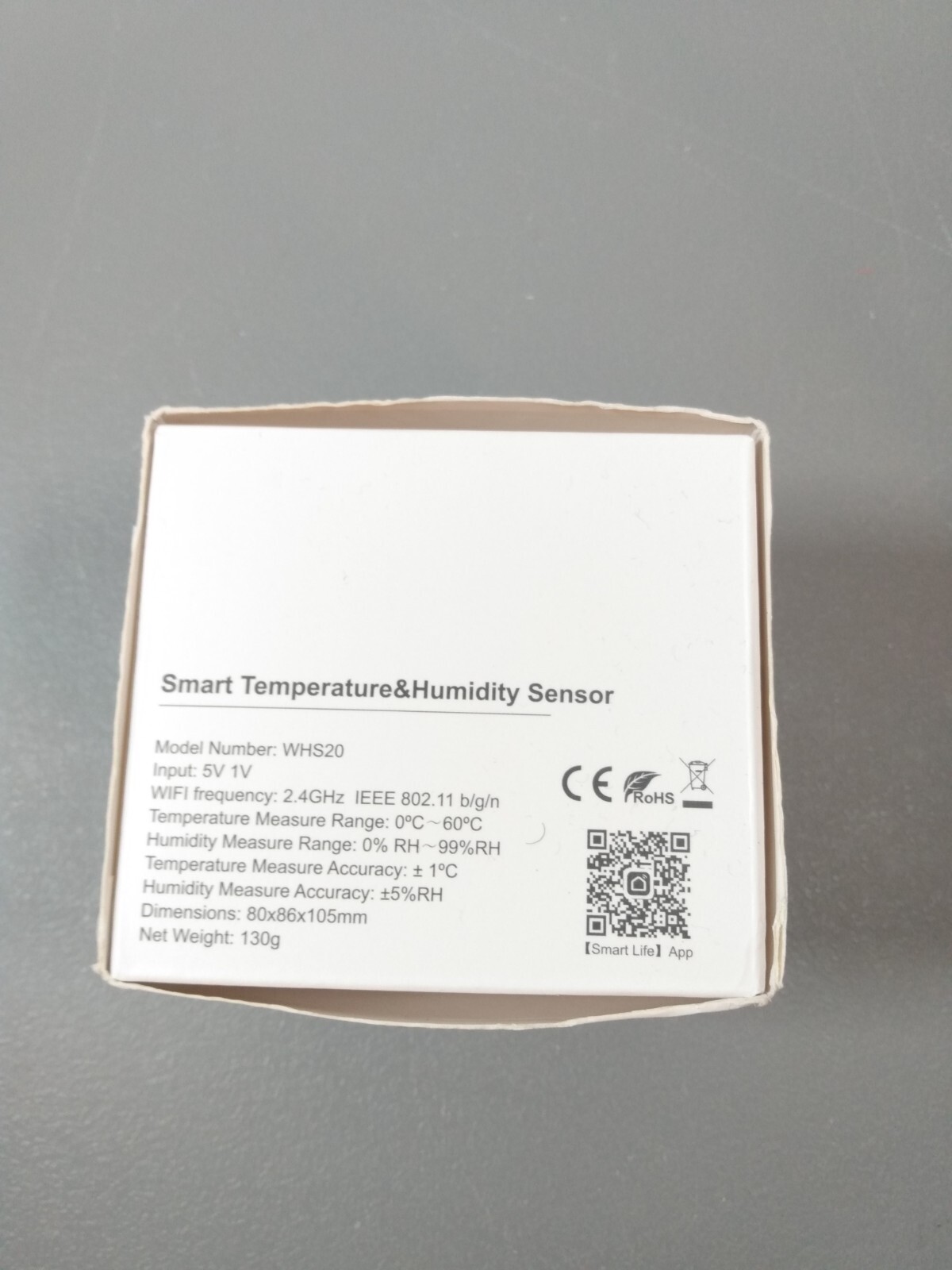 Avatto Smart Temperature & Humidity Sensor Model WHS20 New Open Box