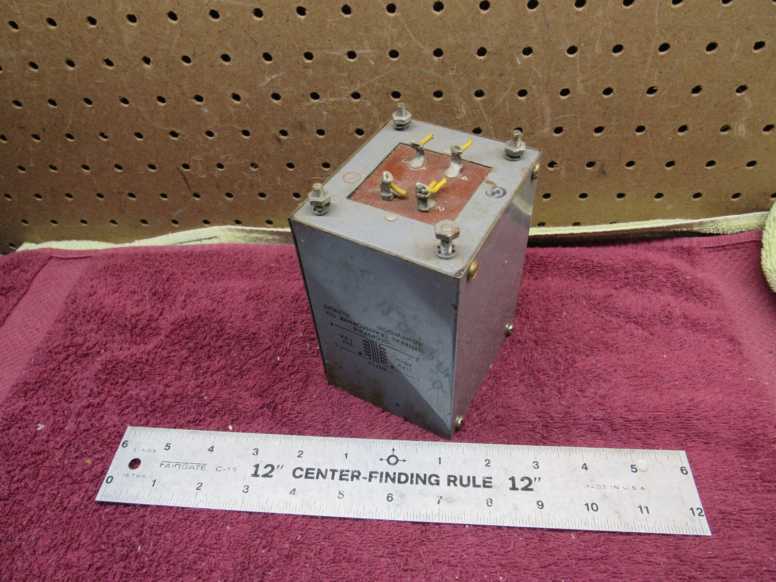 VINTAGE GTC General Transformer Inc. 66749 9F318 333v 1.5A