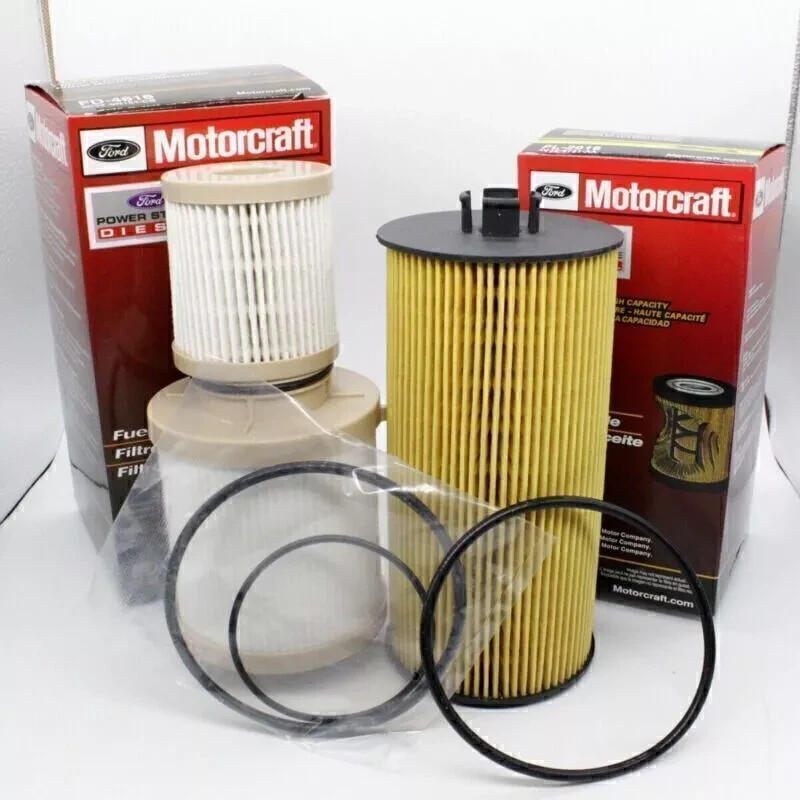 Diesel Oil & Fuel Filter FD-4616 FL-2016 Kit For 03-07 Ford 6.0L Powerstroke