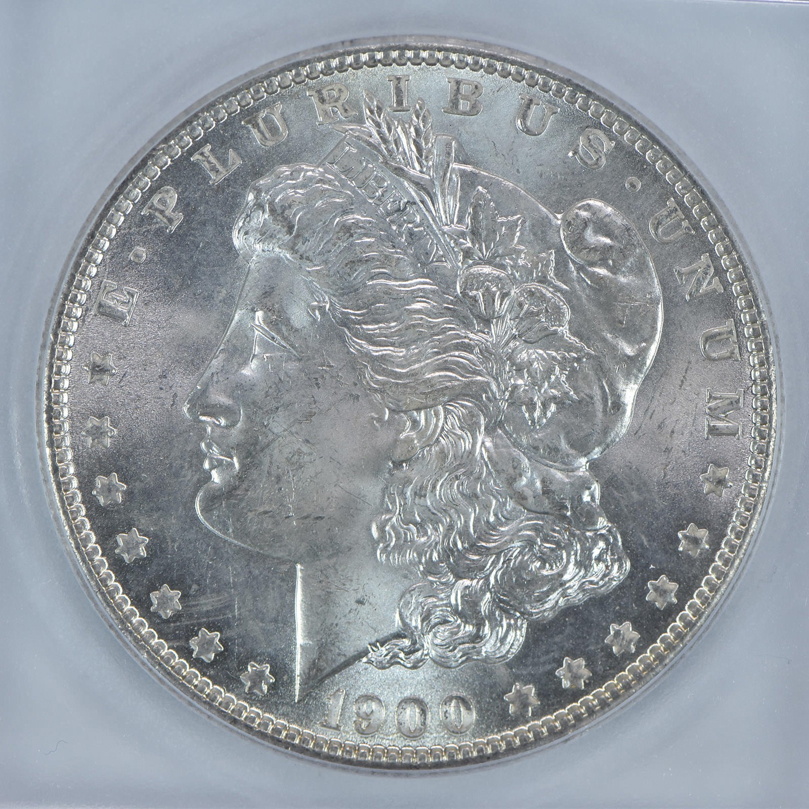 1900-O Morgan Silver Dollar MS65 ICG