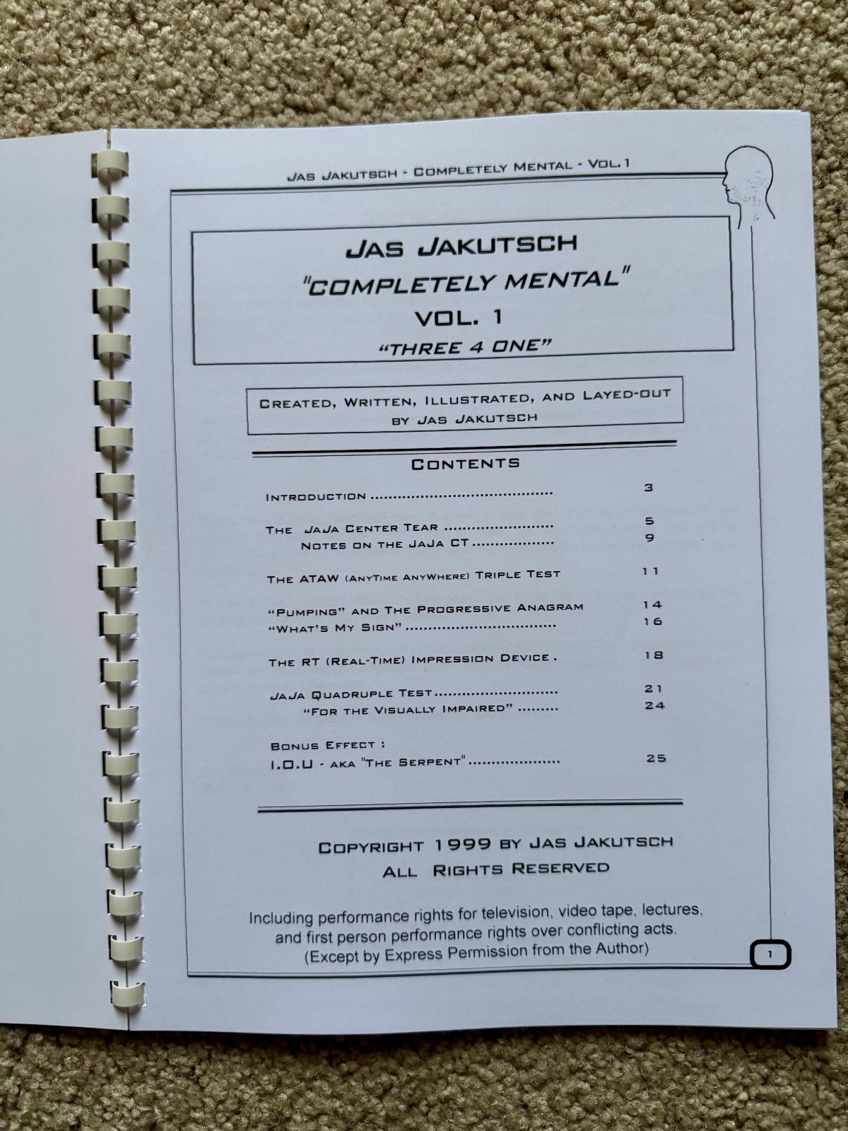 Jas Jakutsch - Completely Mental Volumes 1-3