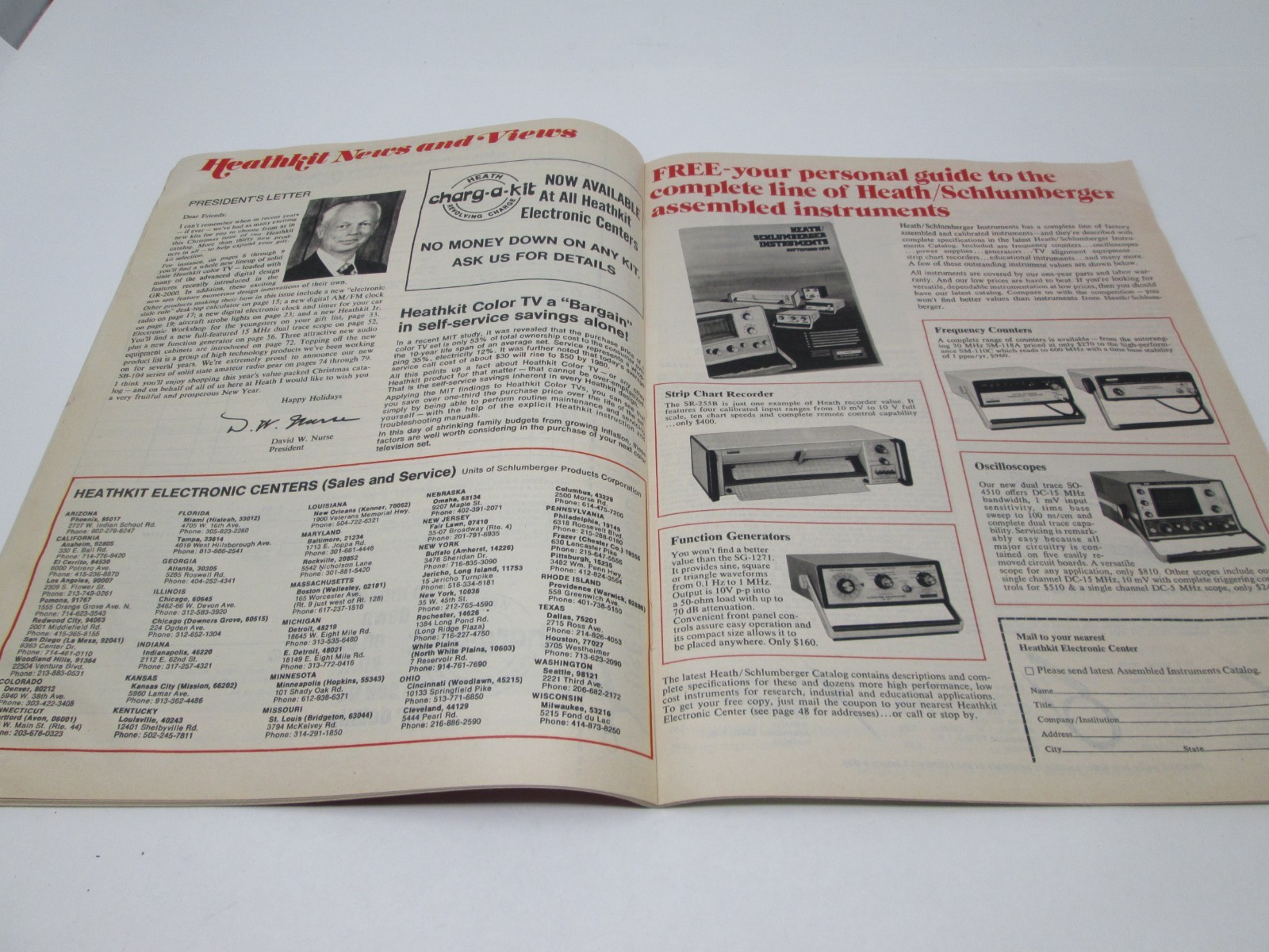 Heathkit Catalog Christmas 1974