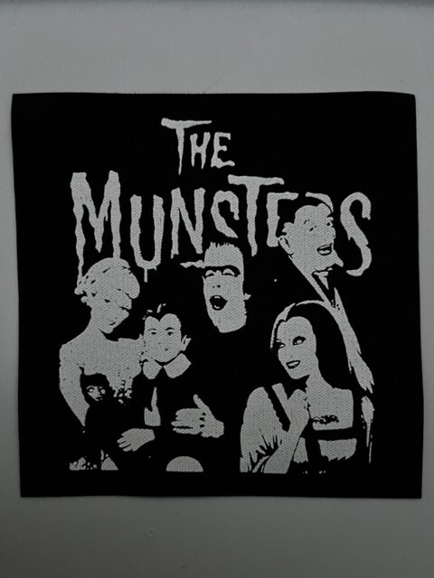 Munsters Cloth Patch Sew On Horror Movie Herman Munster Approx 4" X 4" (CP346)