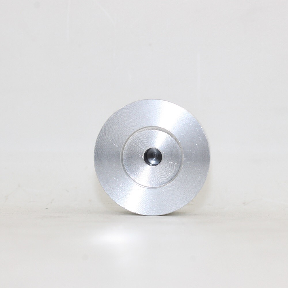 Diameter: 38mm Height: 22mm Aluminum Solid Knob Volume Potentiometer Knob