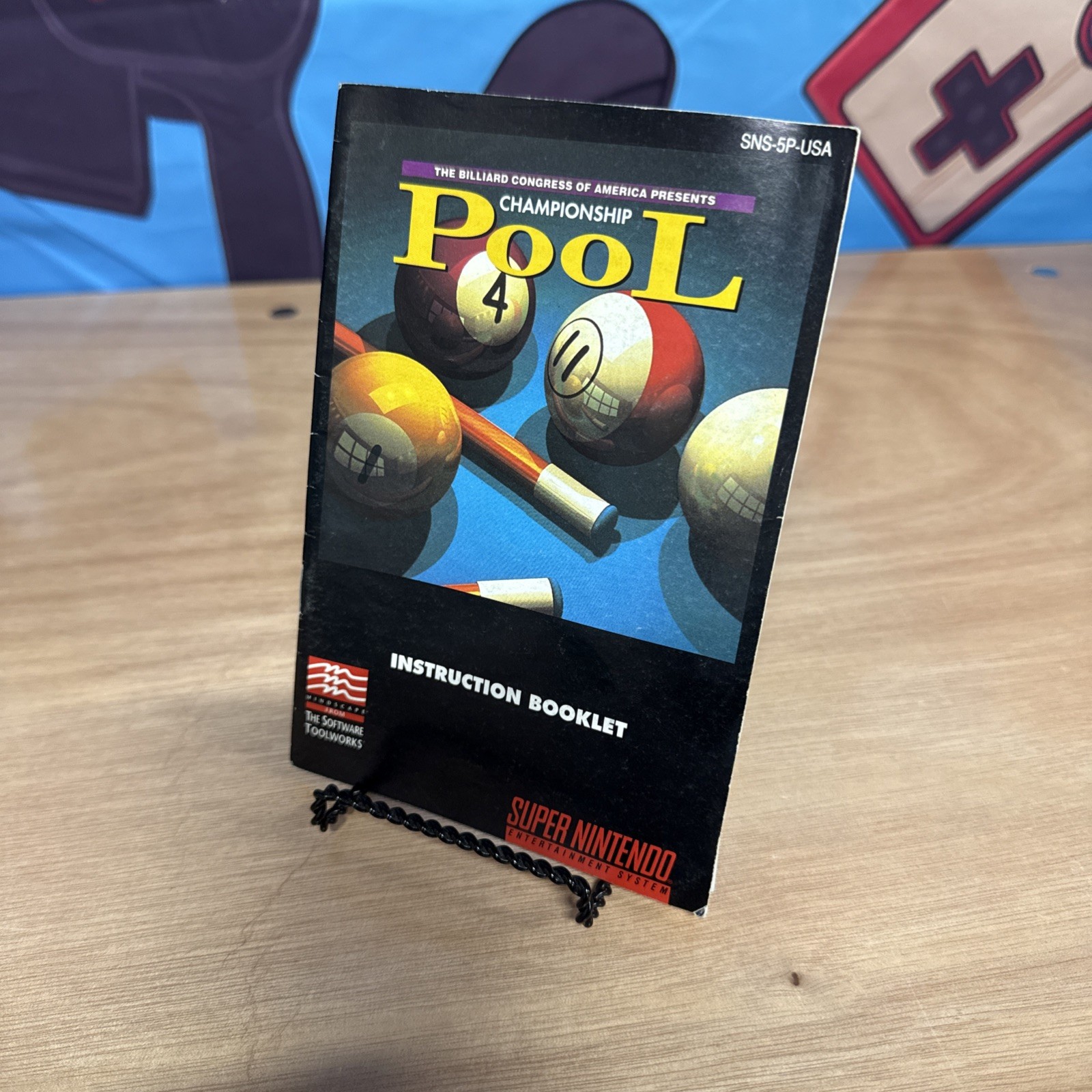 Championship Pool NES Manual
