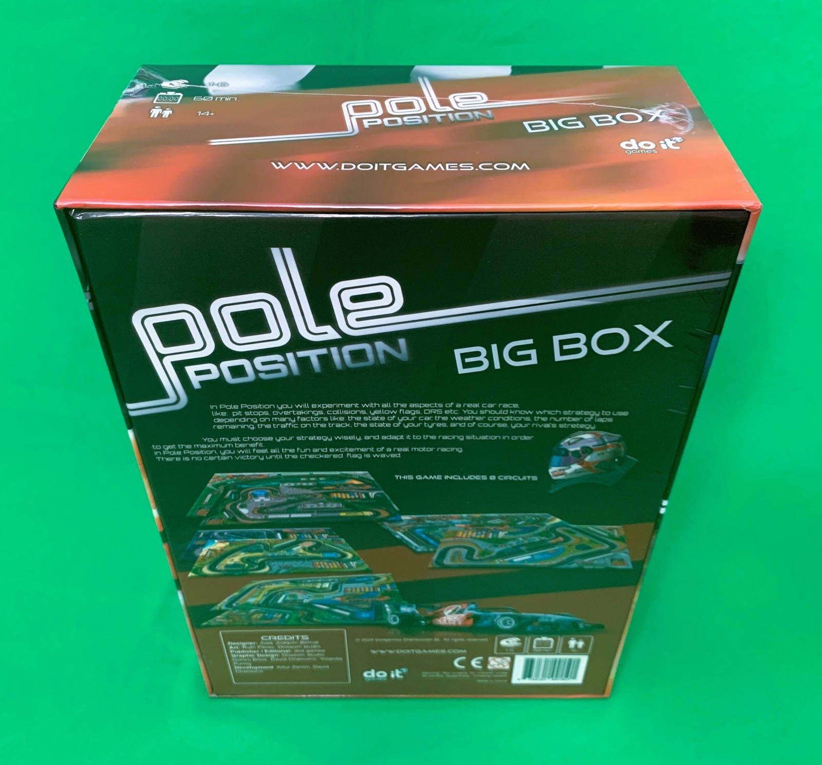 Pole Position Big Box WORLD CHAMPIONSHIP Kickstarter Deluxe Pledge Version