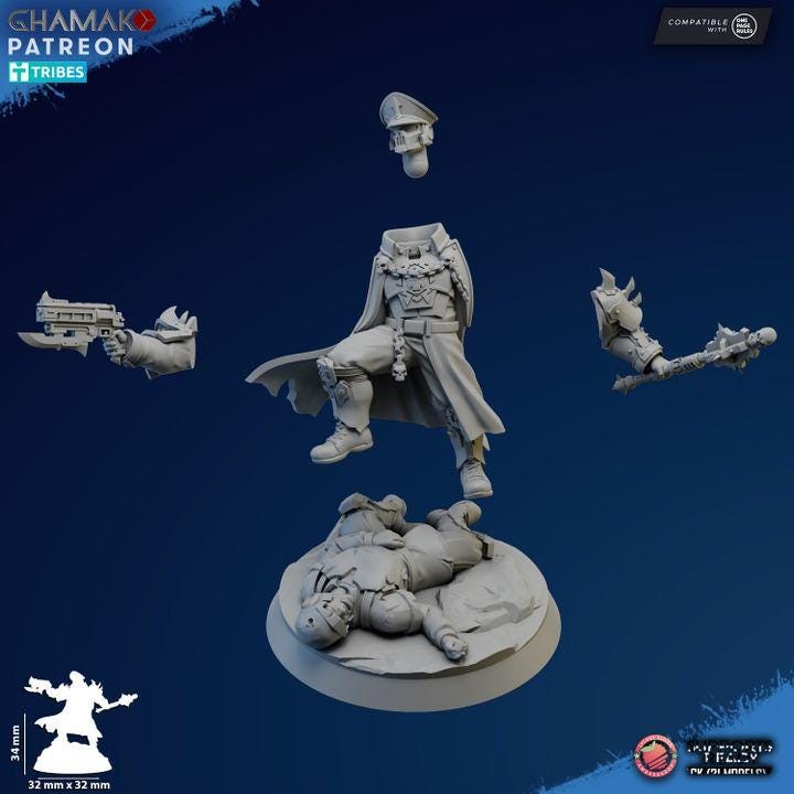Corrupted Guard Commissar - Ghamak