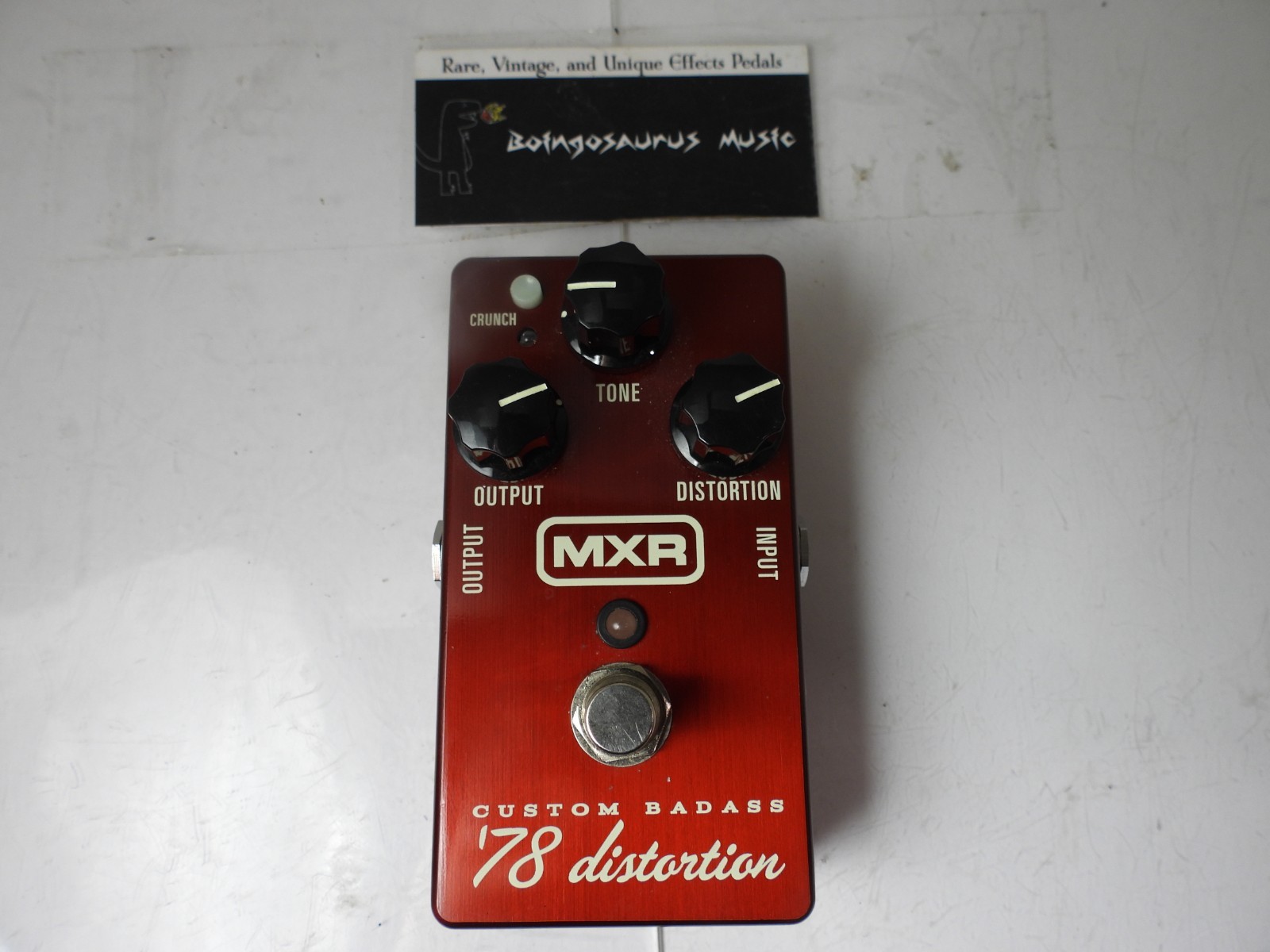 MXR Custom Badass '78 Distortion Effects Pedal Free USA Shipping