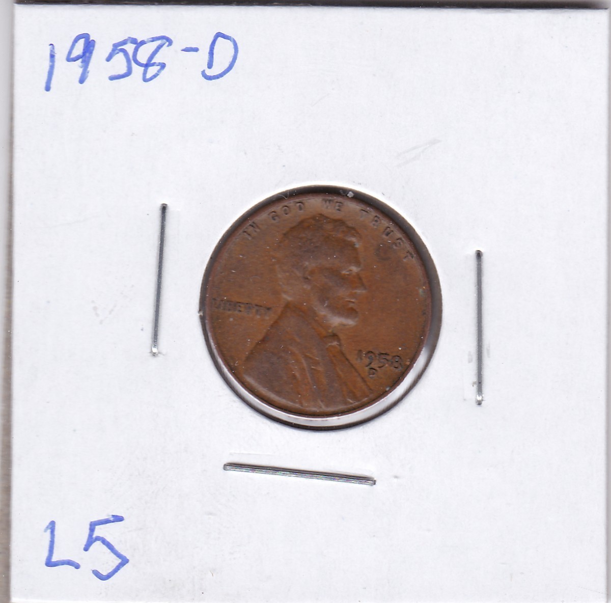 1958-D Lincoln Cent L5