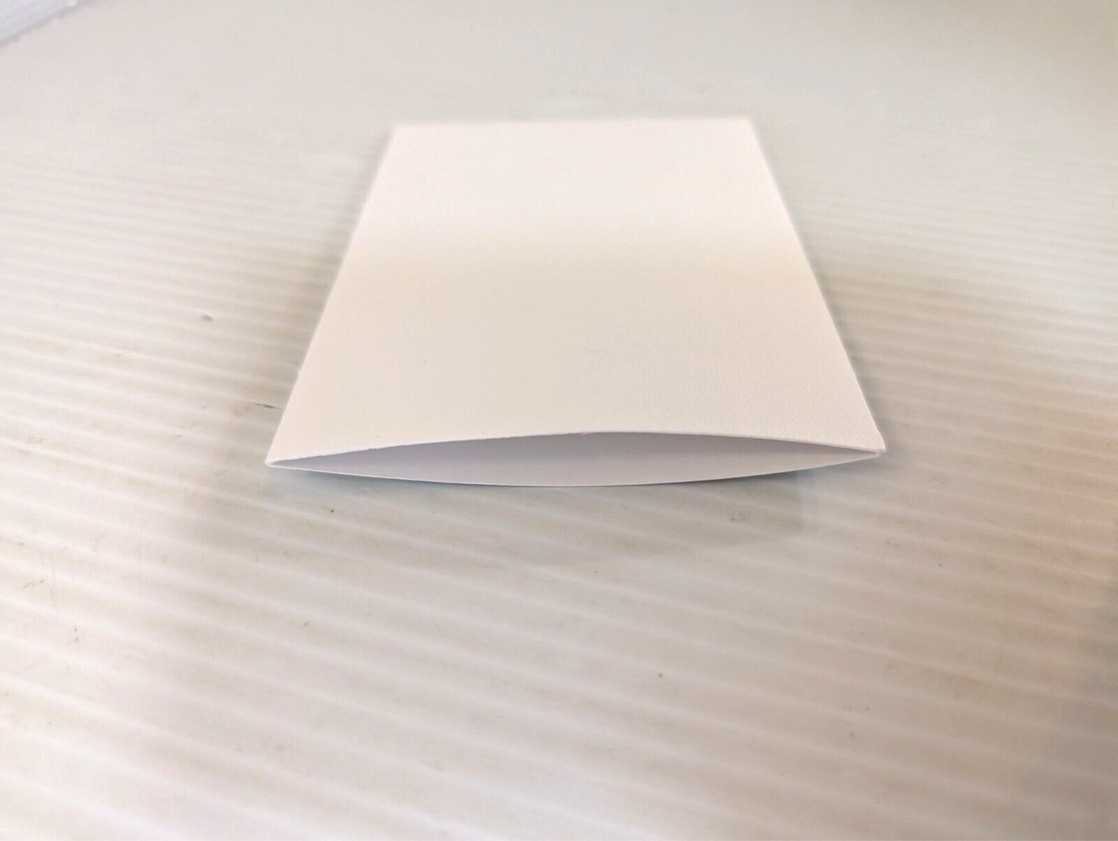 NEW Authentic Celine large white receipt envelope / pouch - 6" x 4.25"