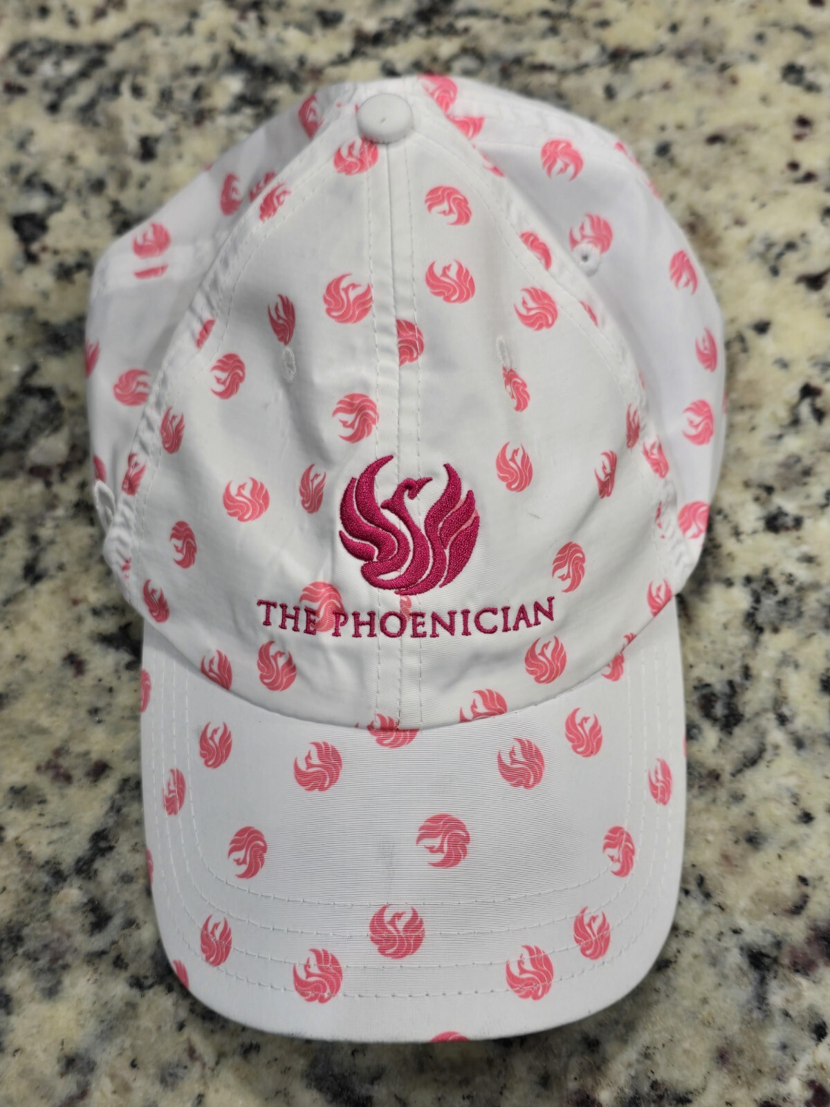 THE PHOENICIAN Hat Cap All Over Print Luxury Golf Spa Strap Back AOP Bird