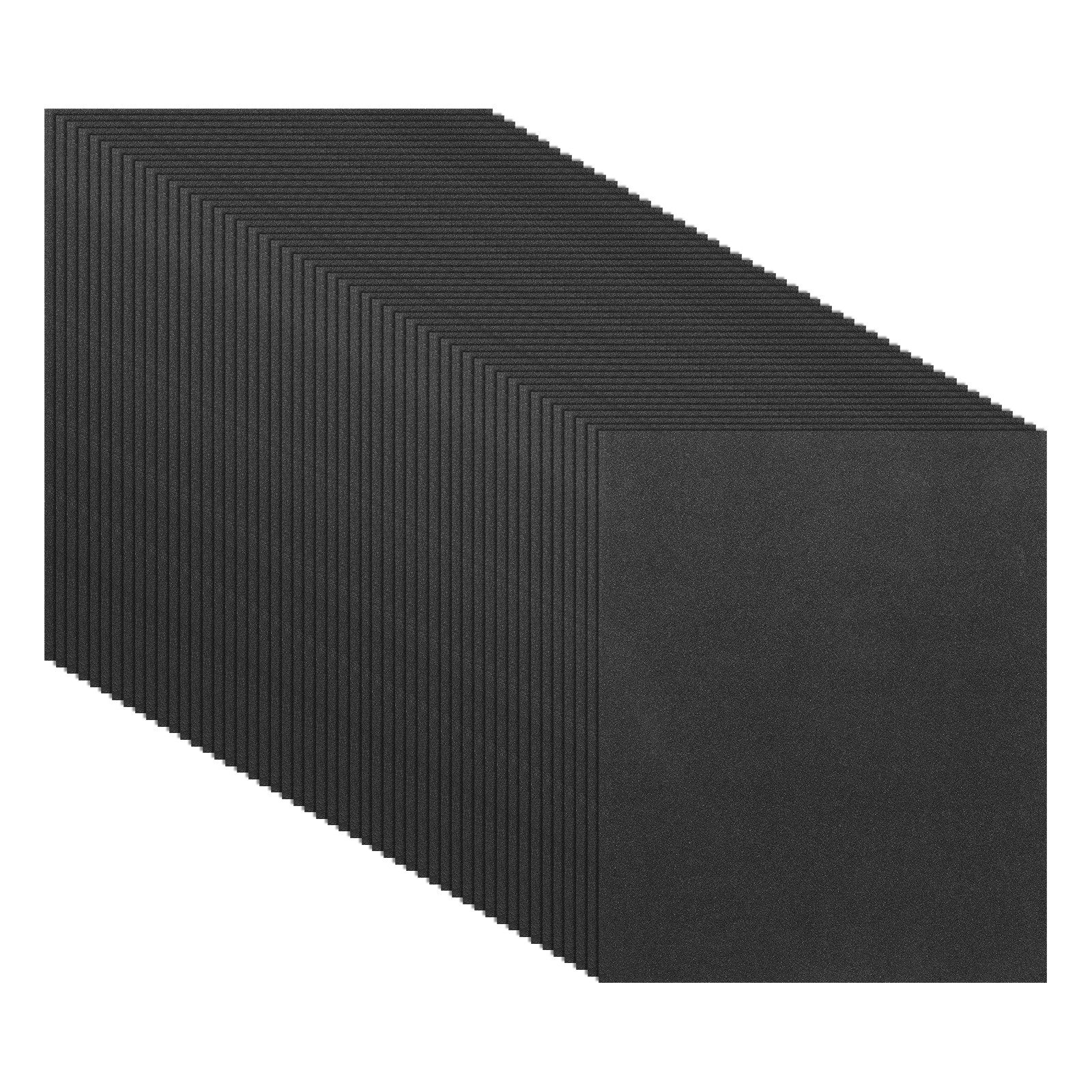 50 Pack 9" x 11" Sandpaper, 150 Grit Sand Paper for Wood Furniture