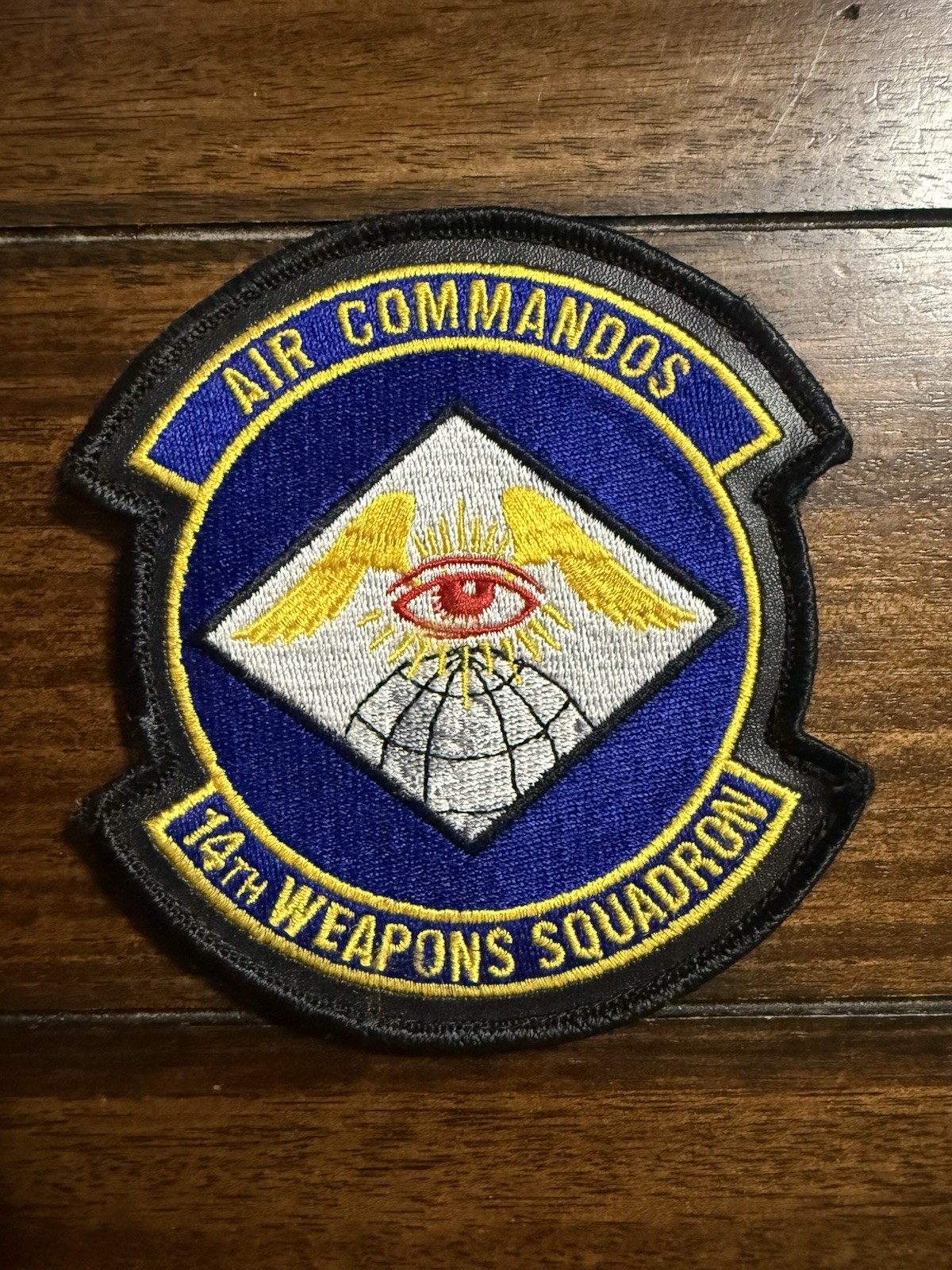 USAF 14th Weapons Squadron, 14 WPS, Air Commandos, Leather Patch, SOF
