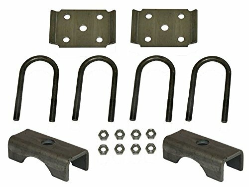 Trailer Springs Over-Under Conversion Flip Kit for 3500# Axles 2.375" tube axel
