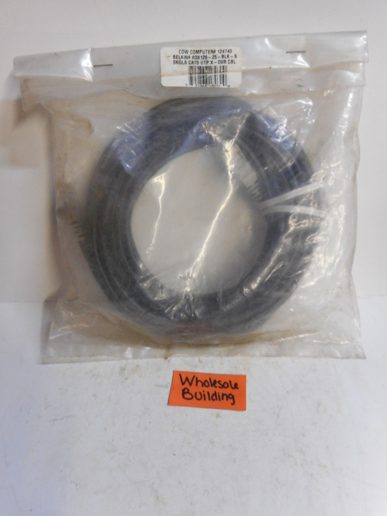 BELKIN CABLE A3X126-25-BLK-S  CAT5 UTP X-OVR CBL