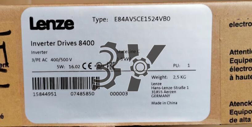 1pc Lenze E84AVSCE1524VB0 frequency converter