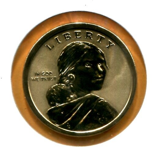 Gem 2018-S REVERSE PROOF Native American Dollar-Jim Thorpe Reverse - Free Ship