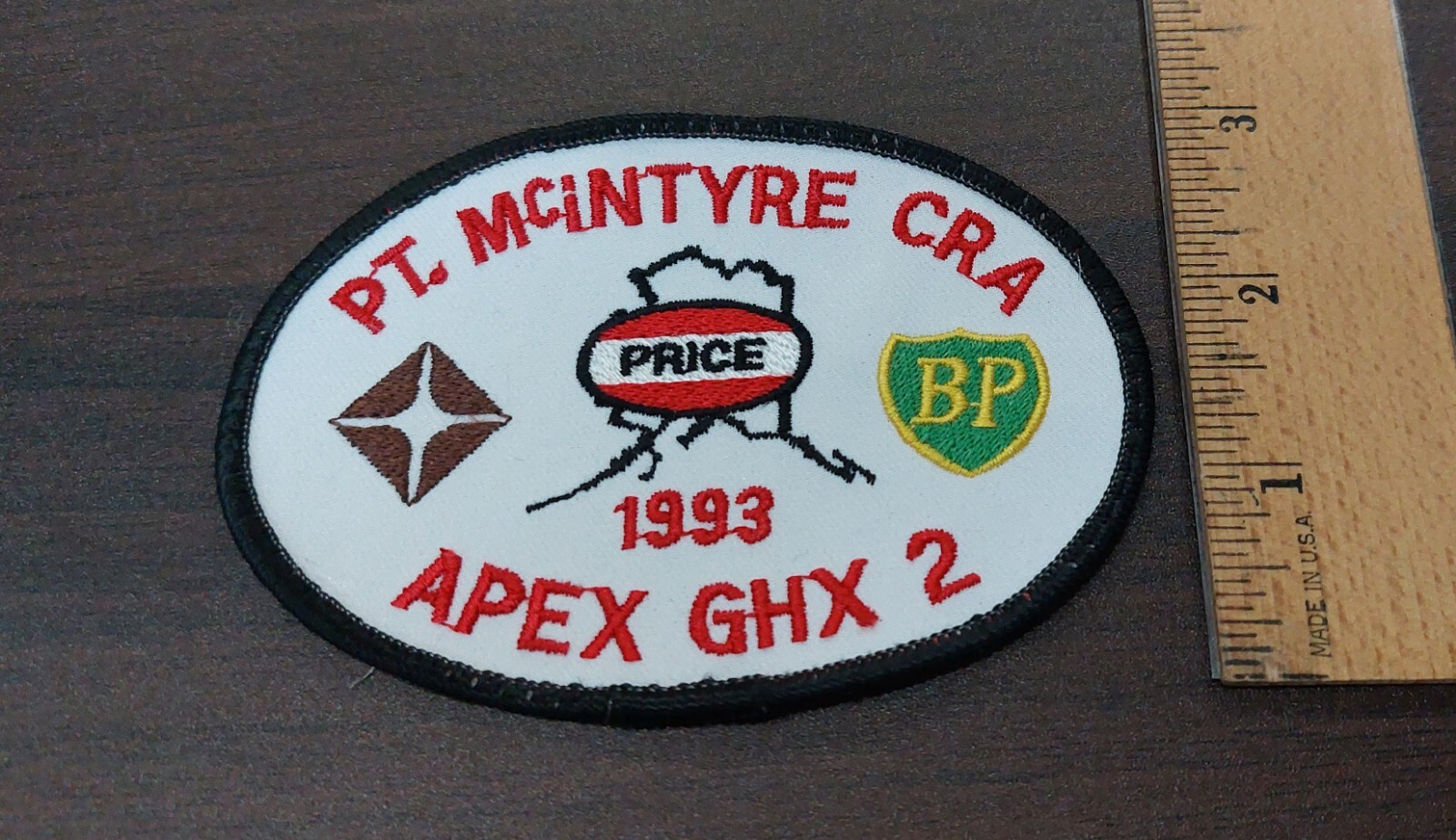 ARCO BPX GHX 1993 Sealift Patch Prudhoe Bay, Alaska Sew On Patch