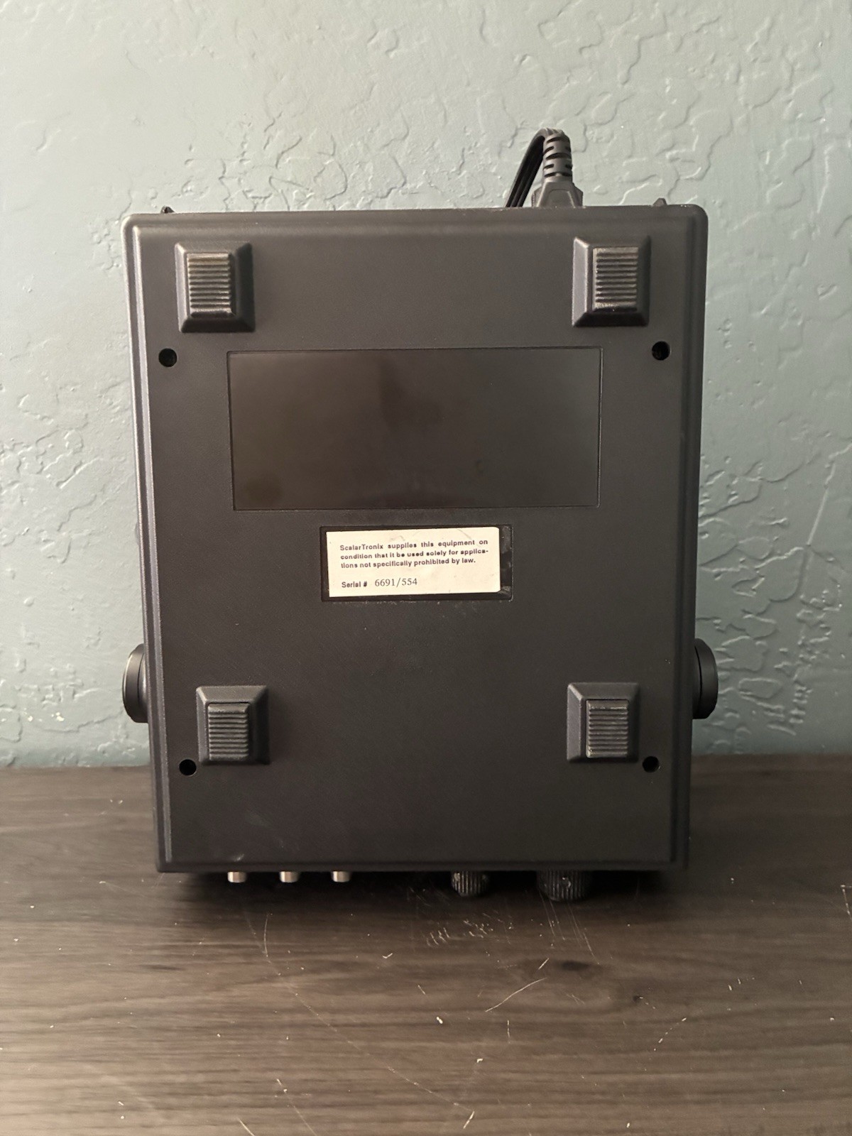 Collectible Display SCALARTRONIX SXT-3 Frequency Generator. Pre Owned.