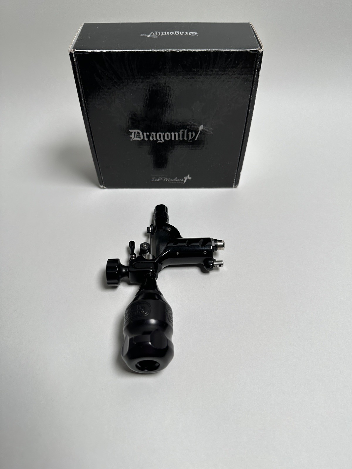 INK MACHINE Dragonfly Rotary Tattoo Machine With Cartridge Handle/Grip