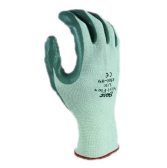 Best Nitri-Flex Lite Nitrile Coated Gloves L/XL SHOWA 4500 9/10 Safety Cut Glove