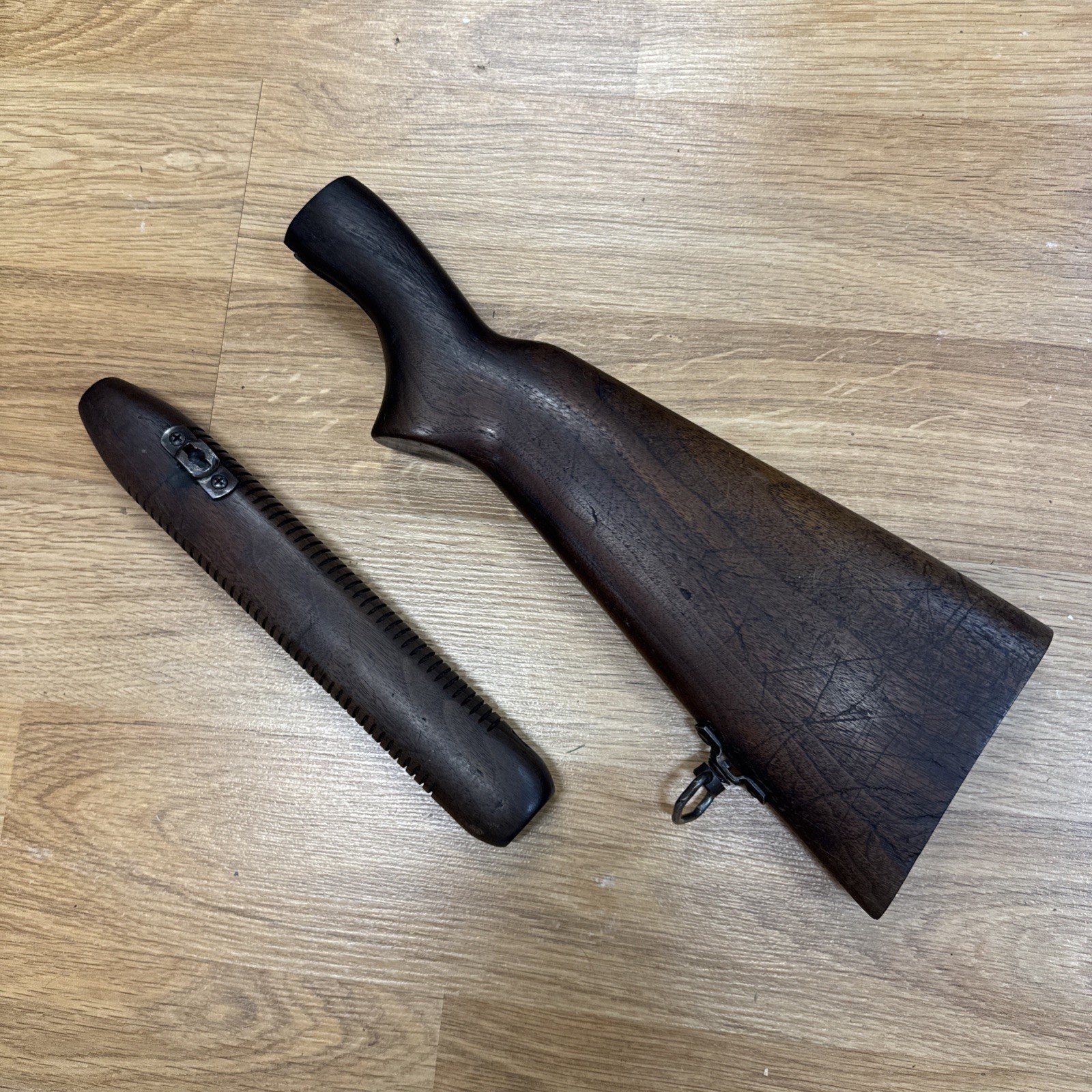 Remington 121 Fieldmaster Stock Set Buttstock Forend Early Style Weathered-Q124